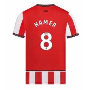 Sheffield United Gustavo Hamer #8 Hjemmebanetrøje 2025-26 Kort ærmer Sheffield United Gustavo Hamer #8 Hjemmebanetrøje 2025-26 Kort ærmer